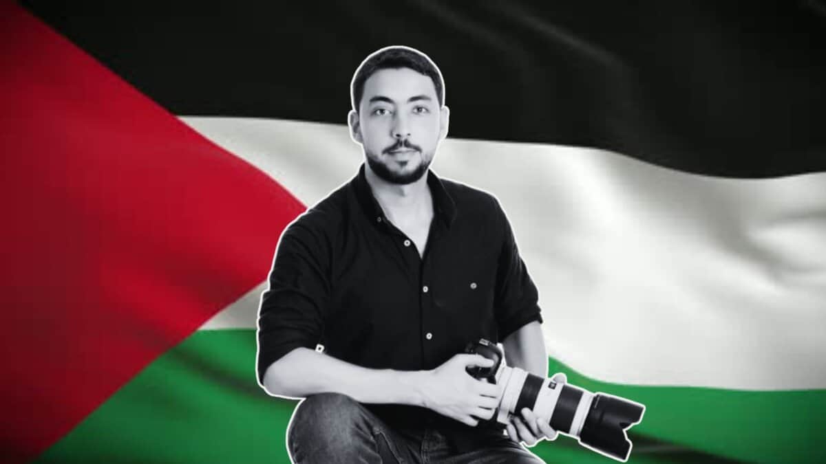 Palestinian photojournalist Yahia Barzak