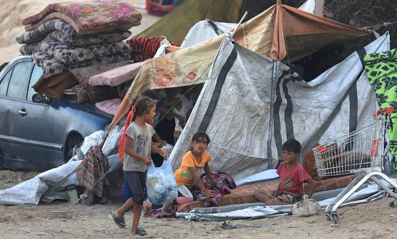 Children left in lurch after Israel strike in Gaza(Photo: Al Jazeera X)