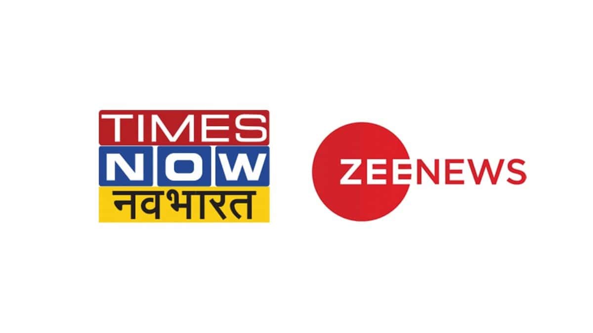 Zee News, Times Now Navbharat
