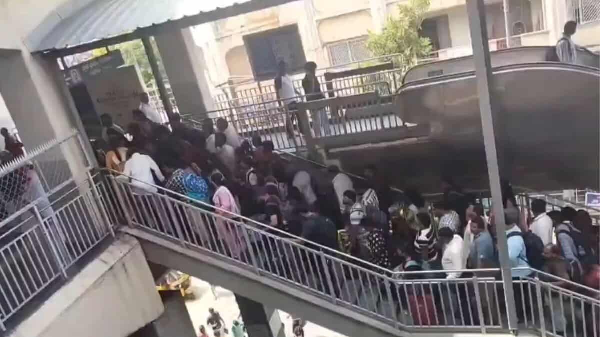 LB nagar metro station
