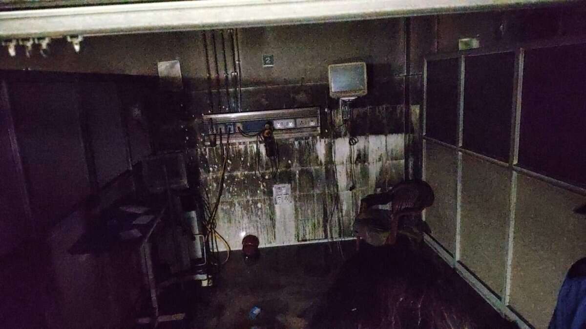 Equipment gutted due to fire in Hospital in Jaipur