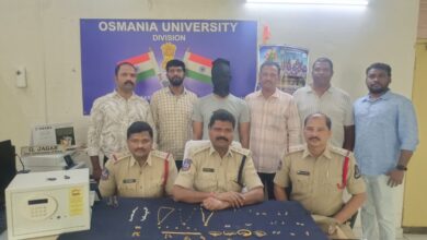 Osmania University police arrest man for burglary