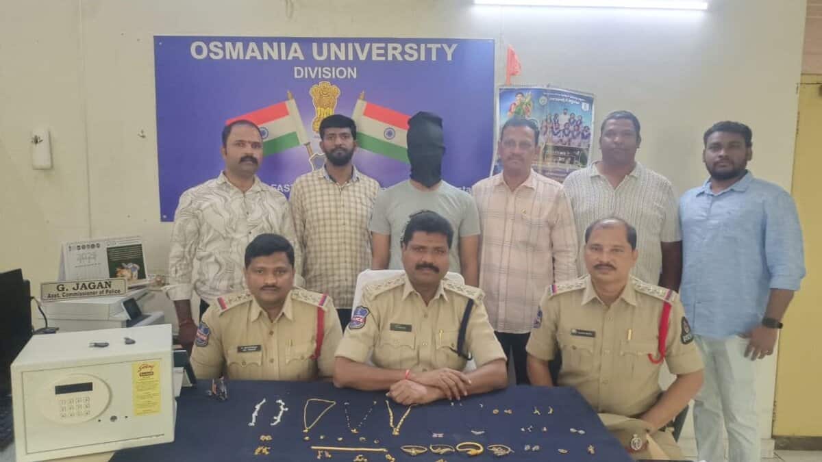 Osmania University police arrest man for burglary