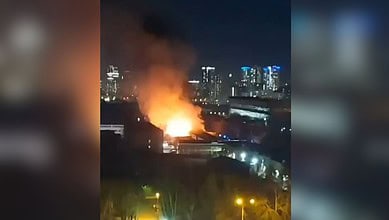 Russia strikes Ukraine