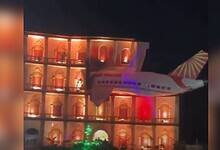 A Durga pooja pandal recreated the tragic Ahmedabad plane crash, drawing strong criticism from civil society