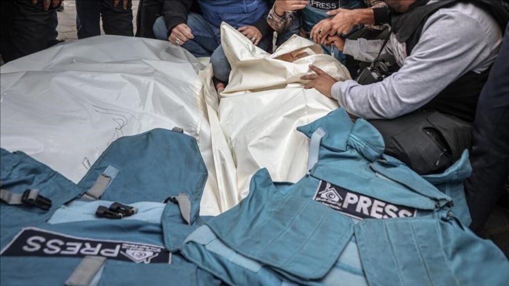 Palestinian journalists