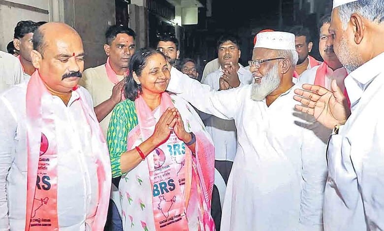 BRS candidate Sunitha Maganti Jubilee Hills by elections