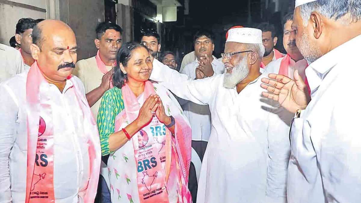 BRS candidate Sunitha Maganti Jubilee Hills by elections