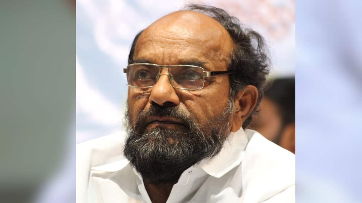 Backward Classes Association leader R Krishnaiah