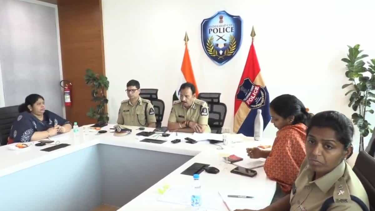 Hyderabad police commissioner VC Sajjanar