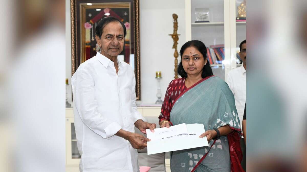 BRS Jubilee Hills by election candidate Maganti Sunitha meets KCR on Tuesday