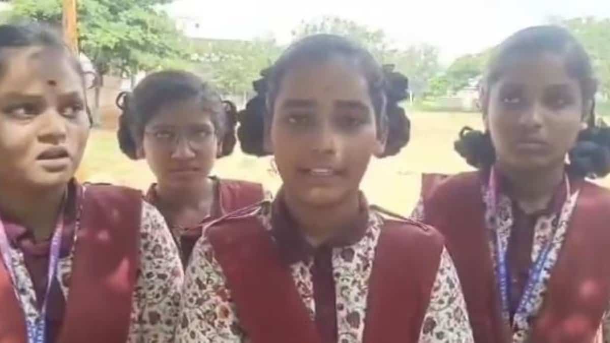 Students complain about uncooked rice at Gurukul school in Telangana