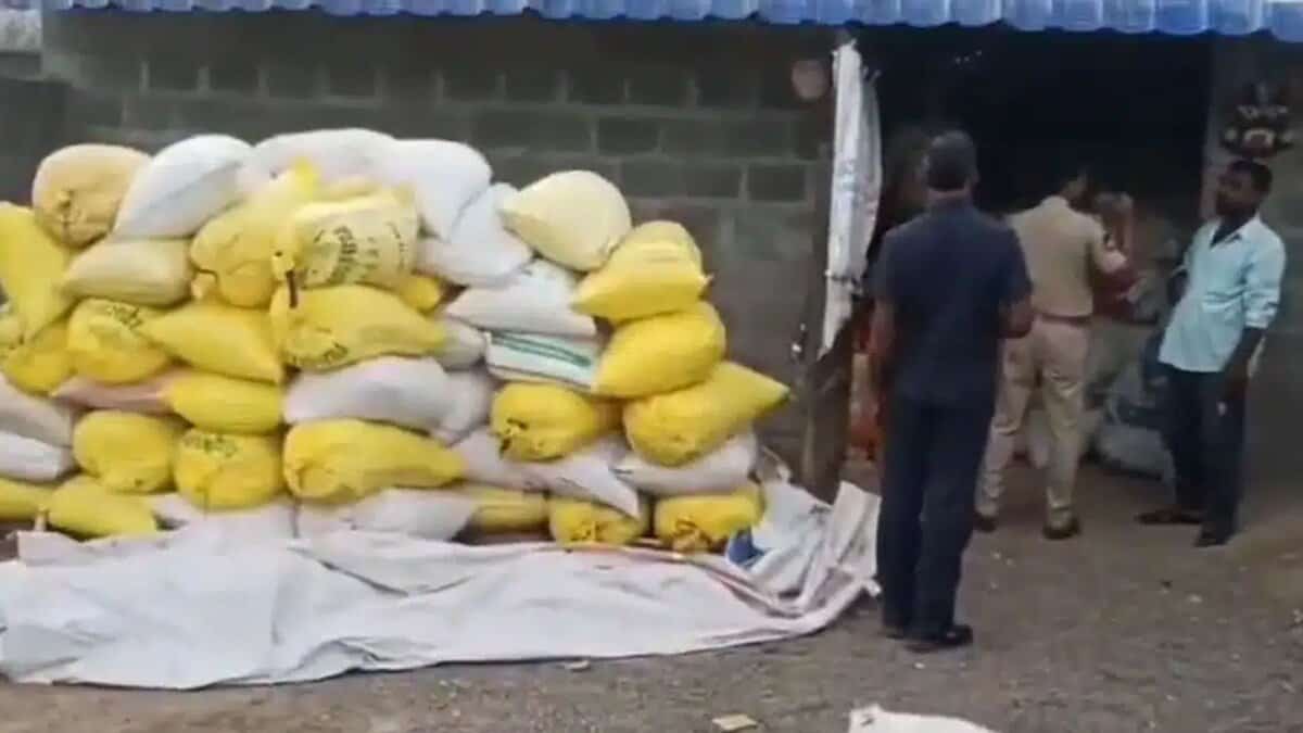 smuggled rice seized