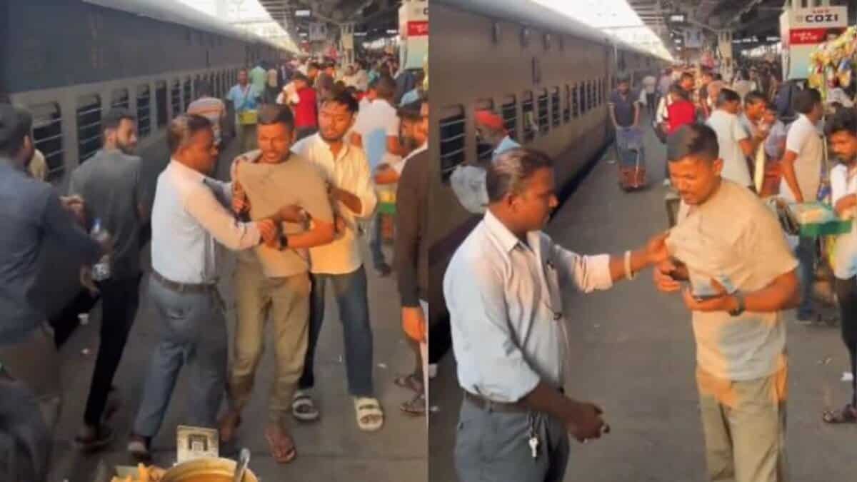 samosa seller in Jabalpur railway station