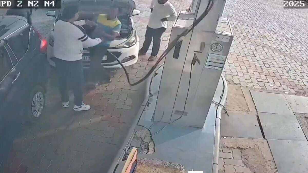 A sub divisional magistrate in Rajasthan slapped petrol bunk staff