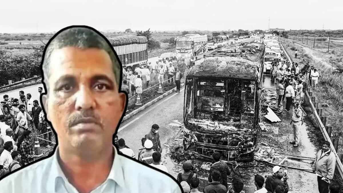 Bus driver Miryala Lakshmaiah was arrested on Saturday