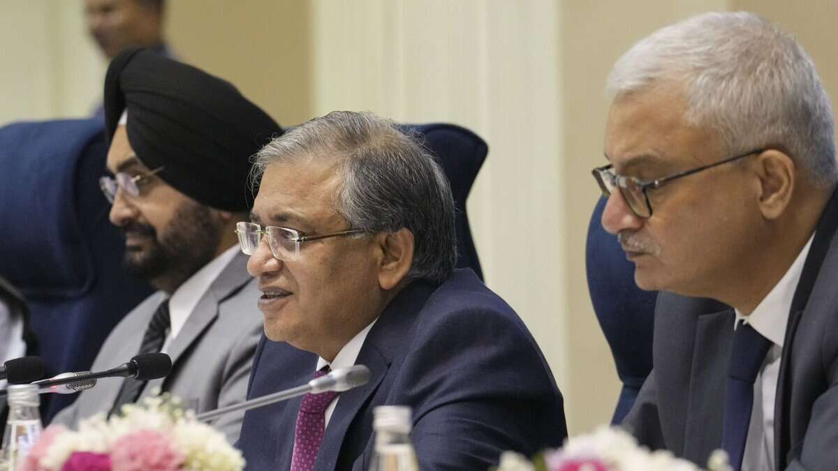 Election Commission of India press conference (Photo PTI)