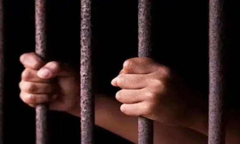 Representational image of an arrested person