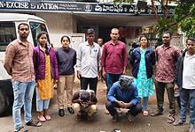 Two held for possessing 521 grams of Ganja