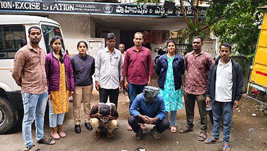 Two held for possessing 521 grams of Ganja