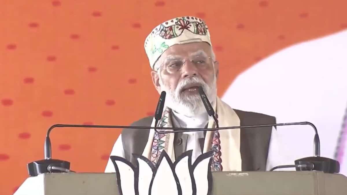 Prime Minister Narendra Modi, addressing a rally in Bihar