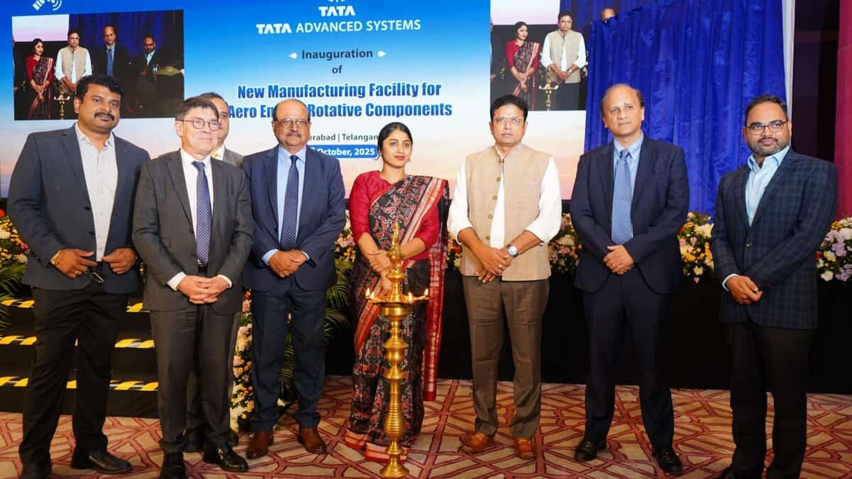 Aero Engine Rotative Components Manufacturing Facility inaugurated at Adibatla in Telangana