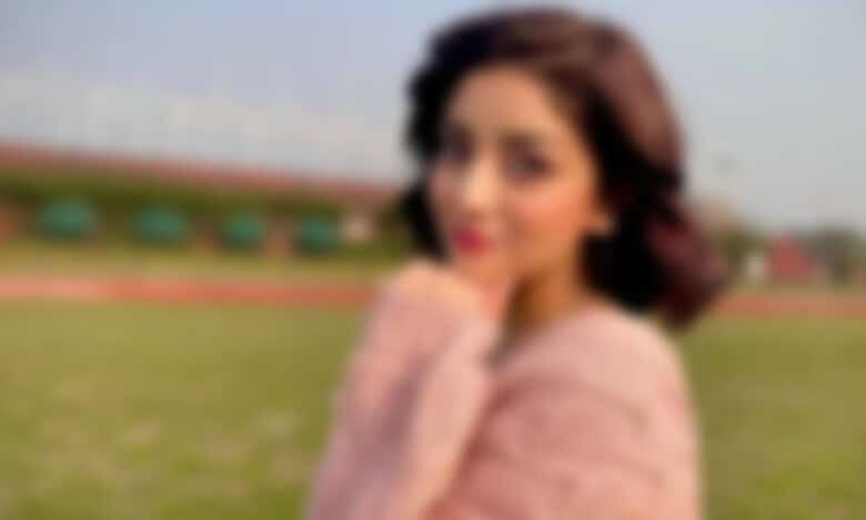Pakistani actress Alizeh Shah