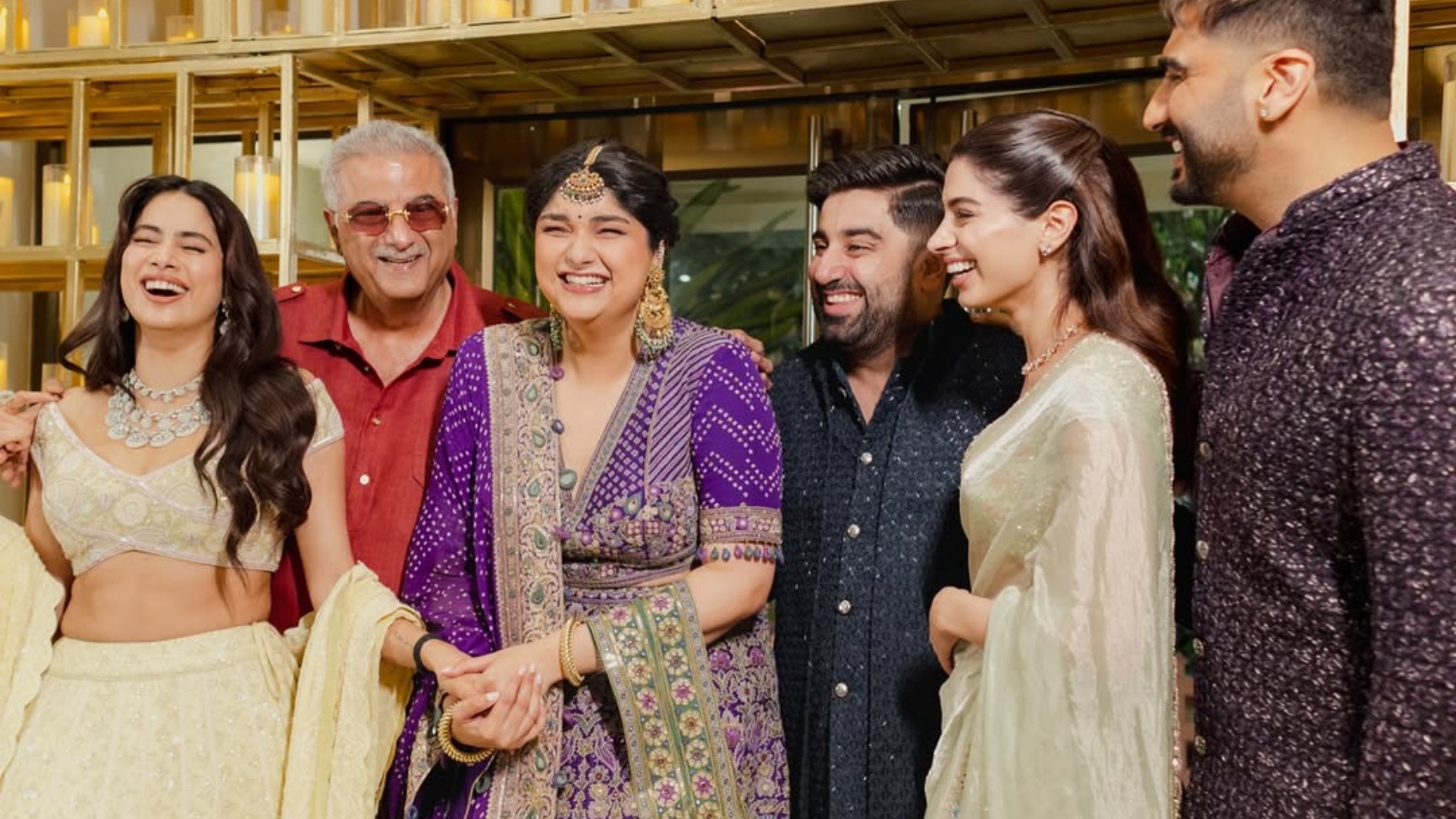 Anshula Kapoor's family
