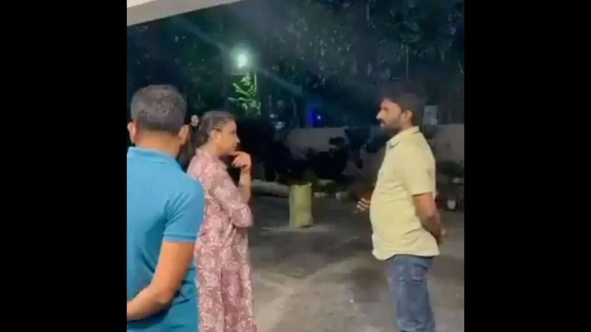 Telangana minister Konda Surekha's daughter confronts task force officials