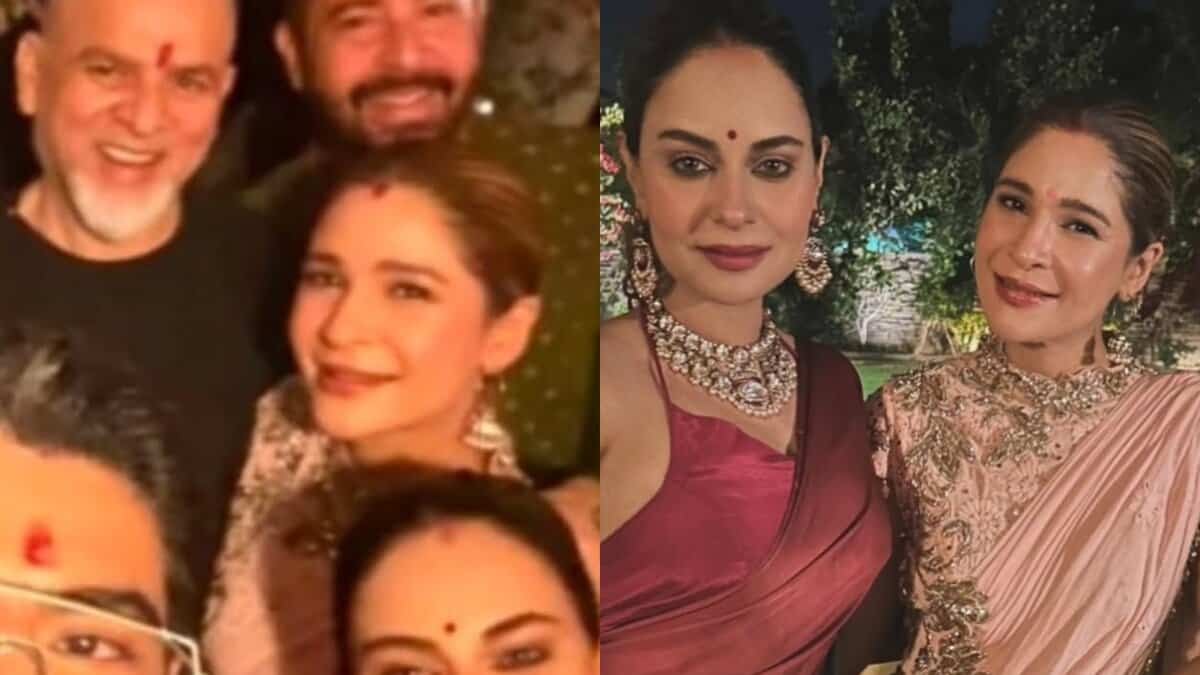 Pakistani actors' Diwali bash