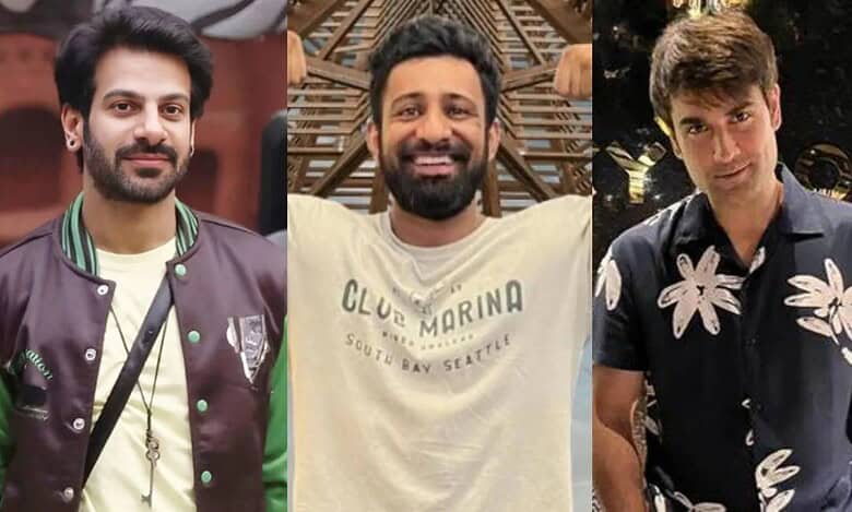 Karanveer Mehra, Rajat Dalal and Vivian Dsena