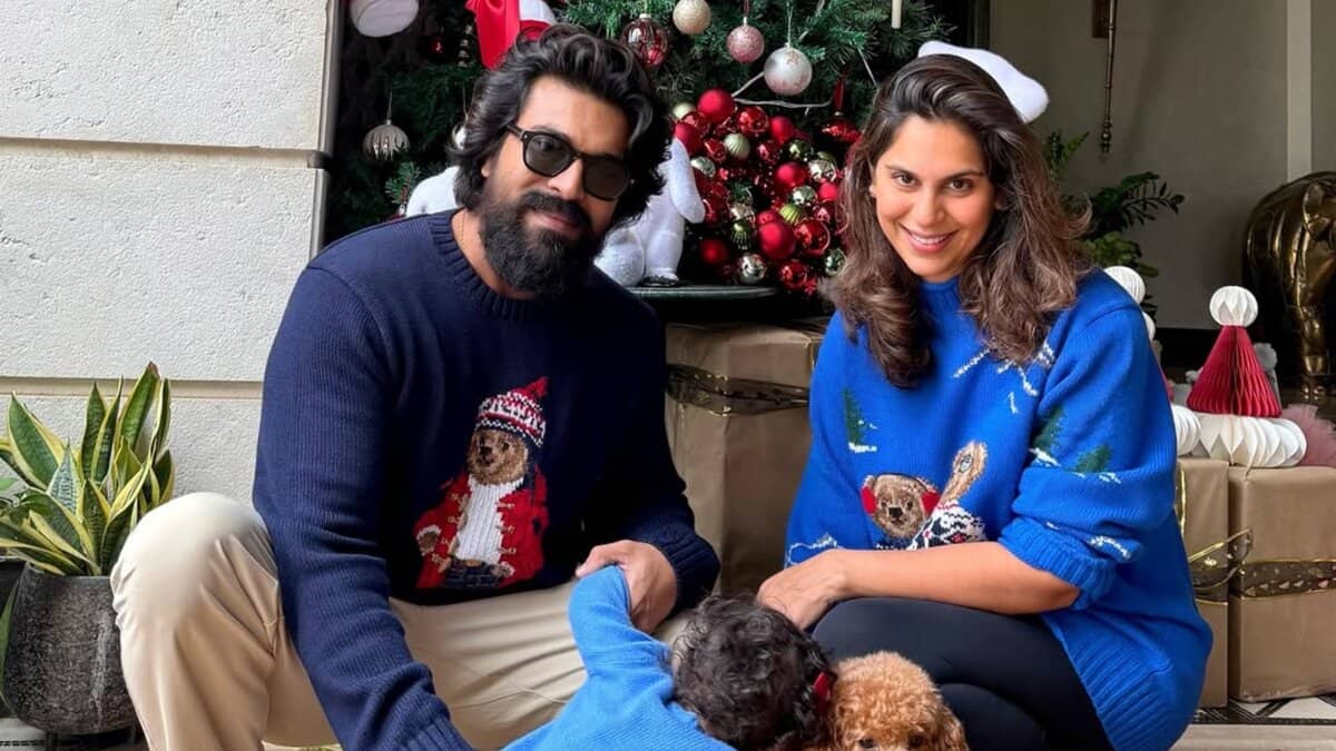 Ram Charan and Upasana Konidela