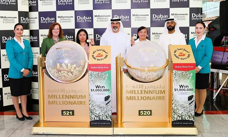 Two Indians win Rs 8 crore each in Dubai Duty Free draw