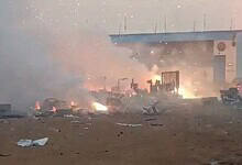 Fire at firecracker warehouse in Telangana's Sangareddy