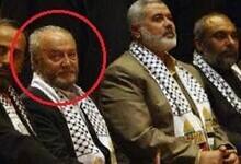 Image released by Israel Foreign Ministry mistakenly circles UK ex-MP George Galloway alongside Hamas leader Ismail Haniyeh in Gaza flotilla report.