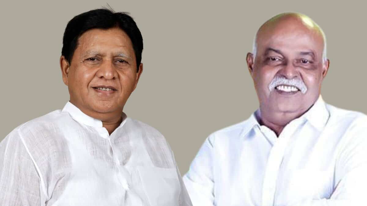 P Sudharshan Reddy (Left) Kokiralla Premsagar Rao (Right)