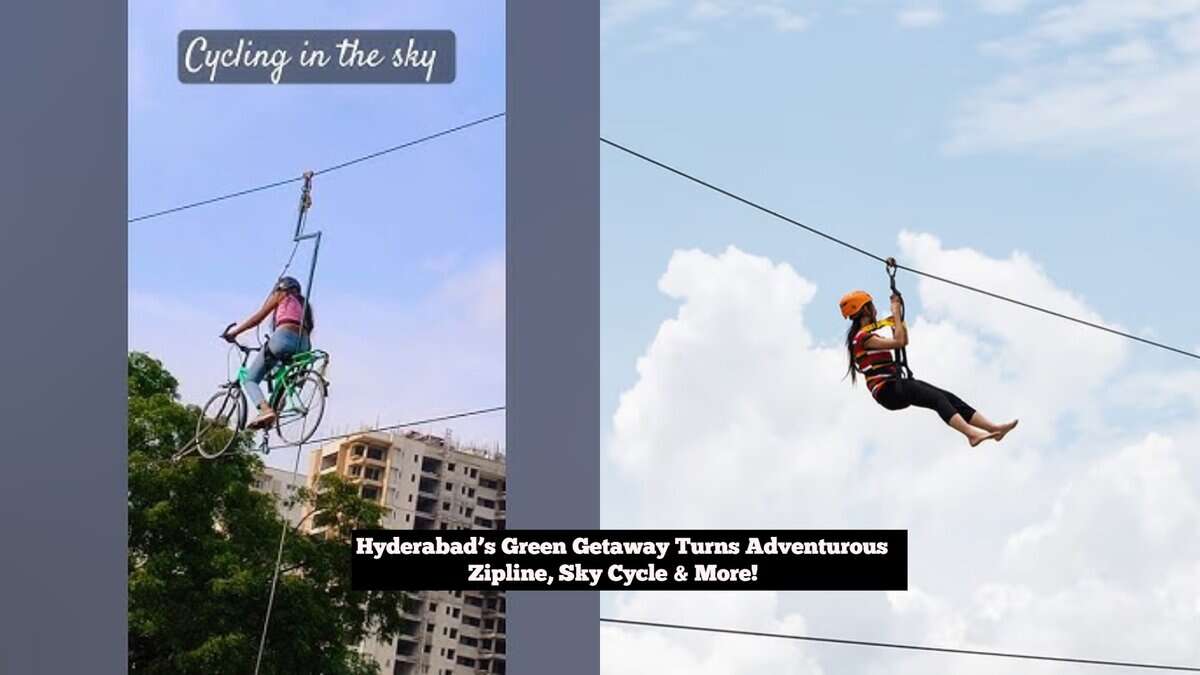Sky-cycling and Zip-lining