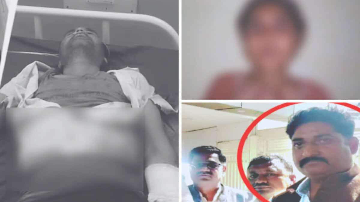 farmer who was run over by BJP member and the daughter's video