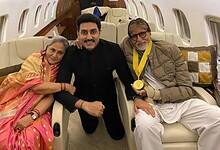 Jaya, Abhishek and Amitabh
