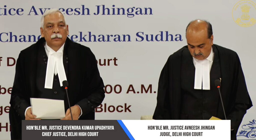 New judges sworn in at Delhi High Court