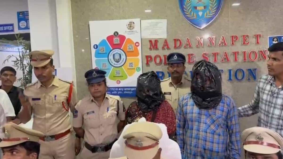 Maternal uncle, aunt arrested for 7 year-old-girl's murder in Madannapet