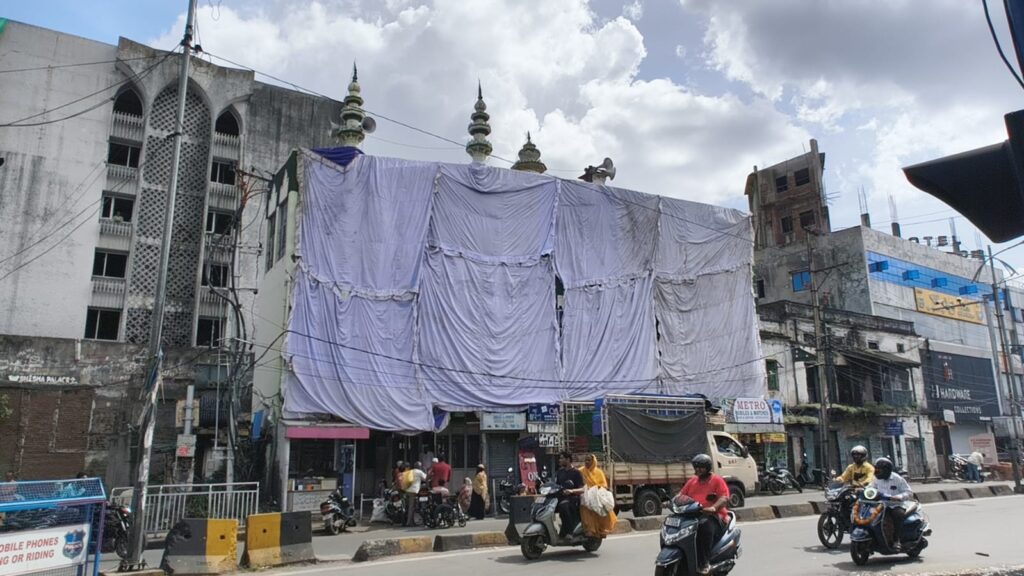 Mosques covered