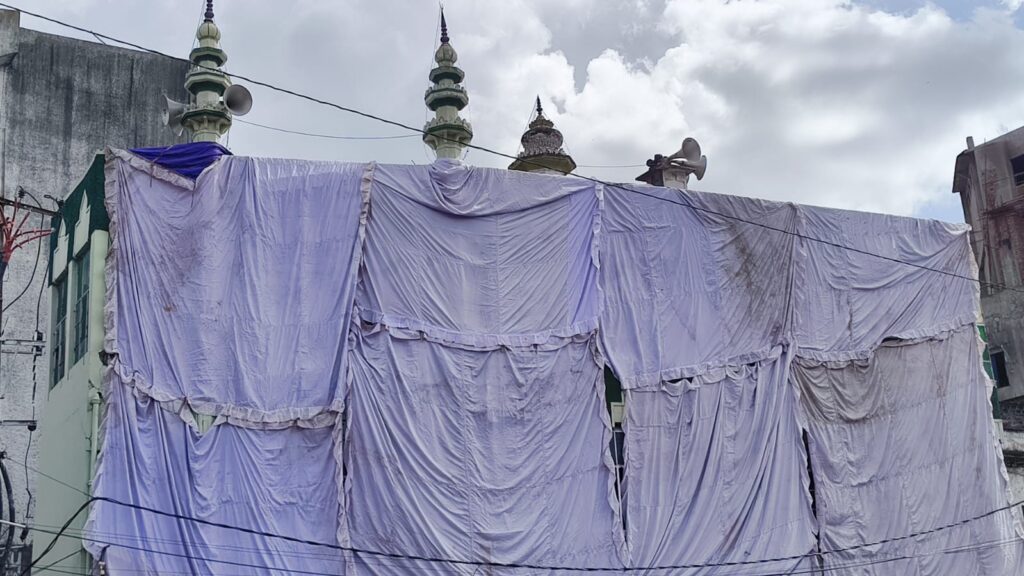 Mosques covered