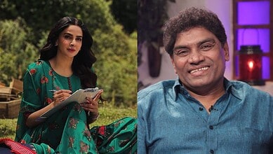 Saba Qamar and Johnny Lever