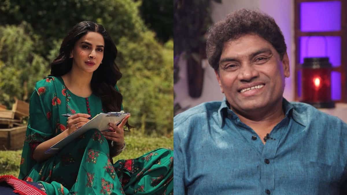 Saba Qamar and Johnny Lever