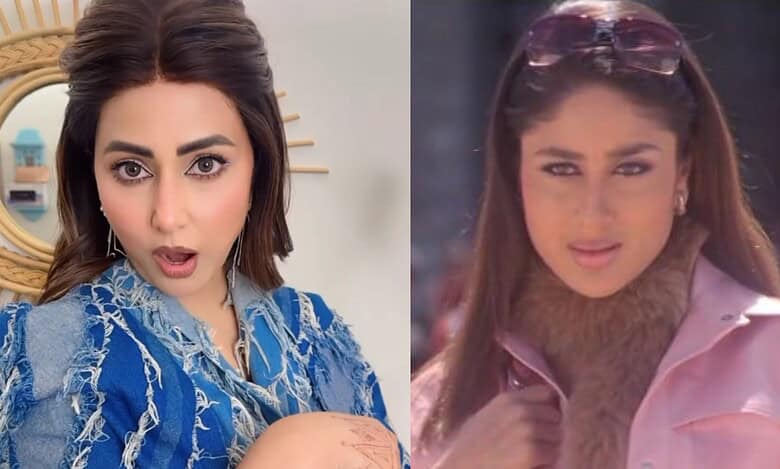 Hina Khan and Kareena Kapoor Khan