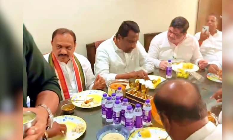 Ministers Ponnam Prabhakar, Alduri Laxman have breakfast together after controversy