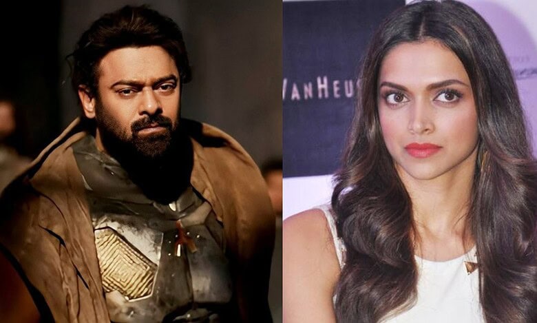 Prabhas and Deepika Padukone