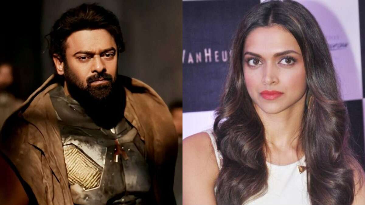 Prabhas and Deepika Padukone