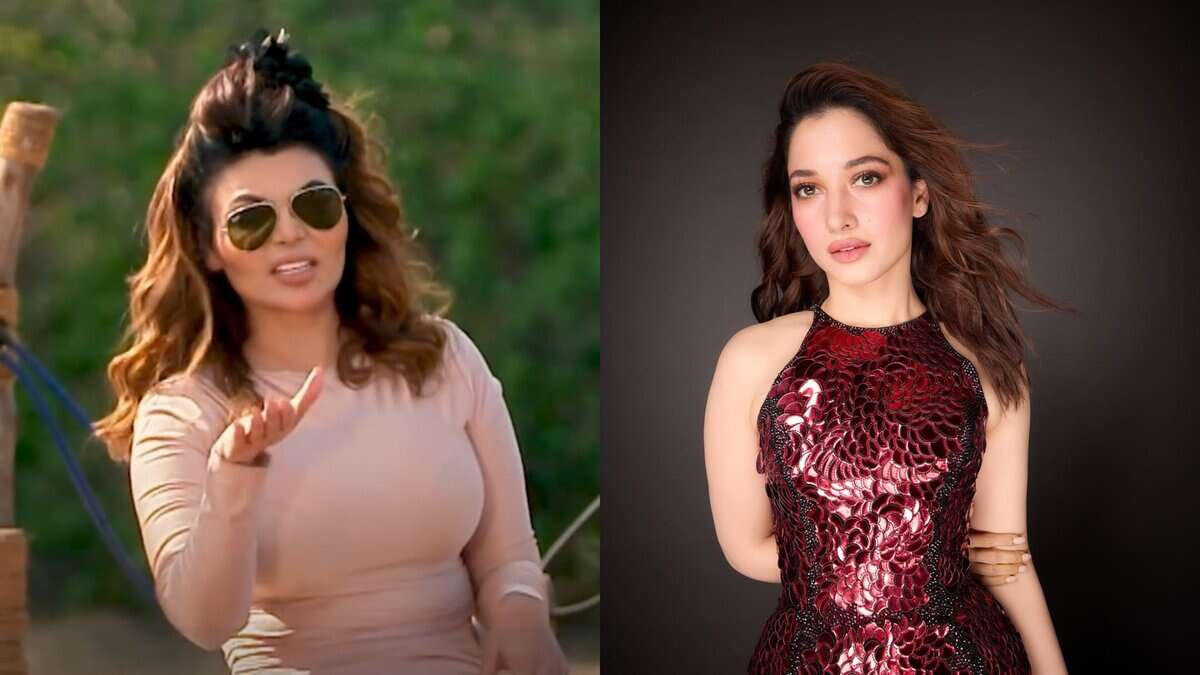 Rakhi Sawant and Tamannaah Bhatia